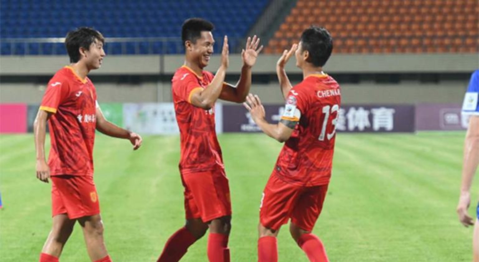 中甲球队客场胜中超球队，强势展现中甲实力