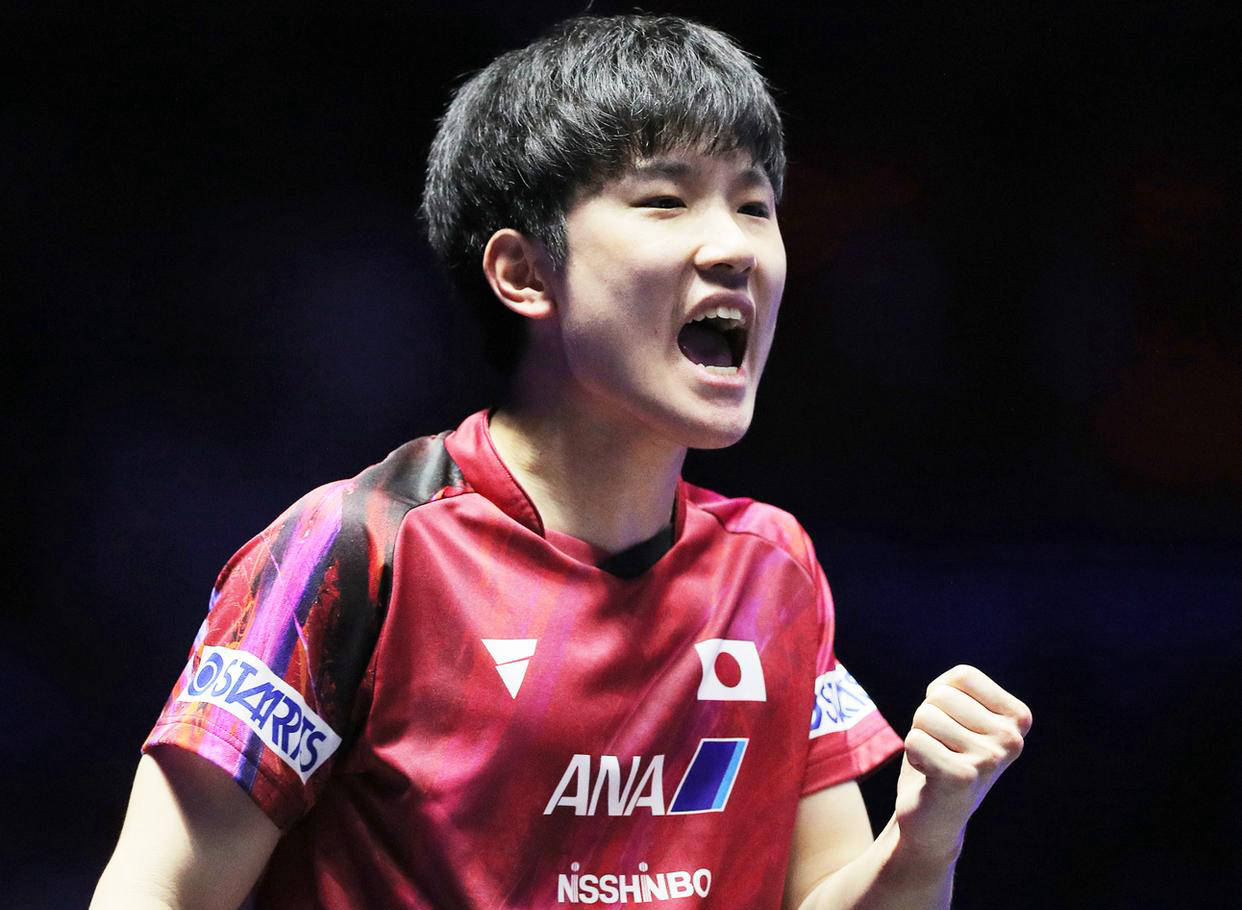 日本队横扫波兰队，张本智和关键制胜